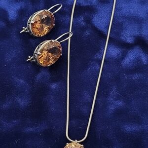 Elegant Gold and Silver Jewelry Set